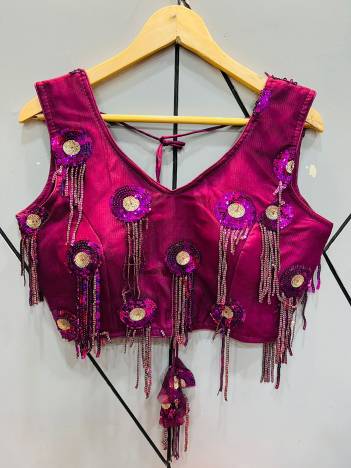 RK Vol 1 By Sagar Impex Designer Sequence Work Blouse Collection